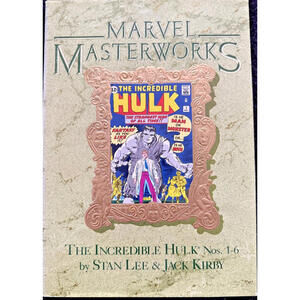 Marvel Masterworks #8, The Incredible Hulk Nos 1-6, Stan Lee, Jack Kirby, New